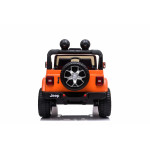 Elektrické autíčko Jeep Wrangler Rubicon 4x45W - oranžová